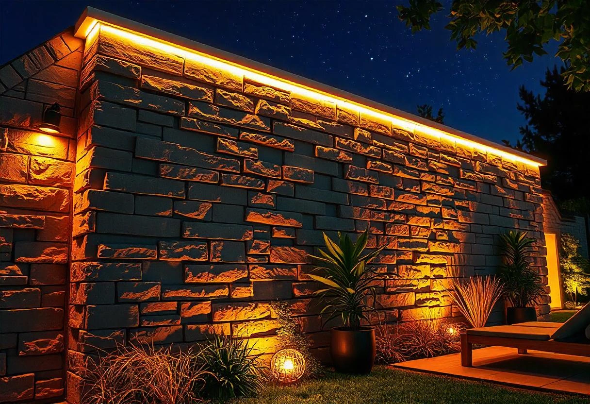 diseño de muro para terrazas